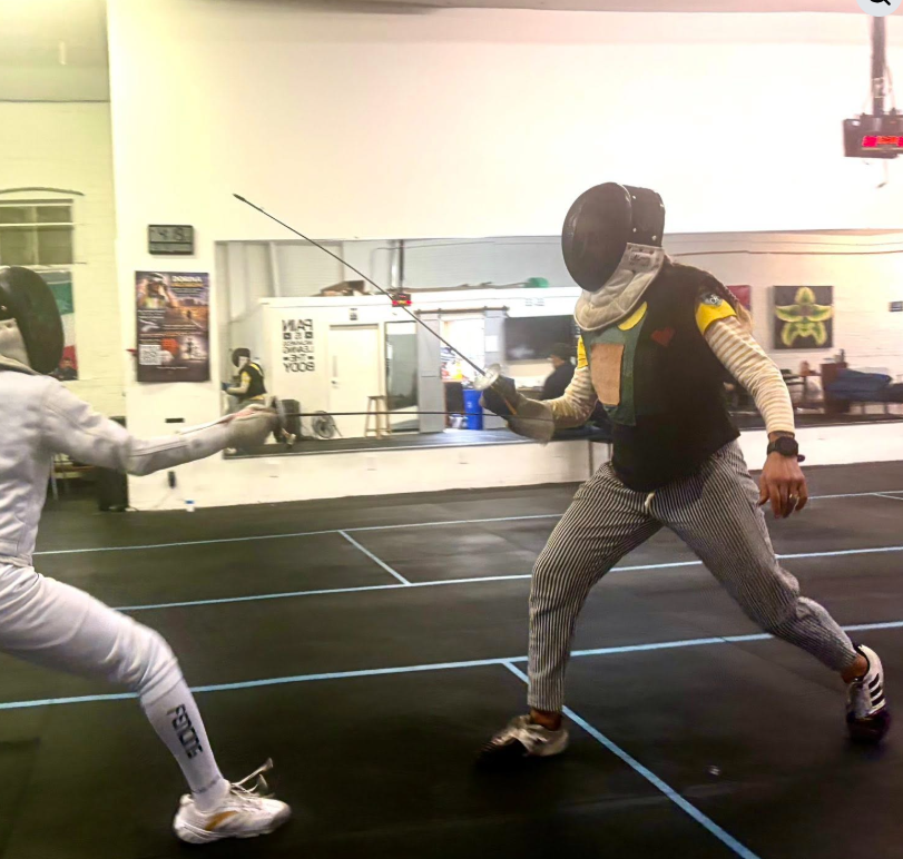 Dorina Vaccaroni fencing